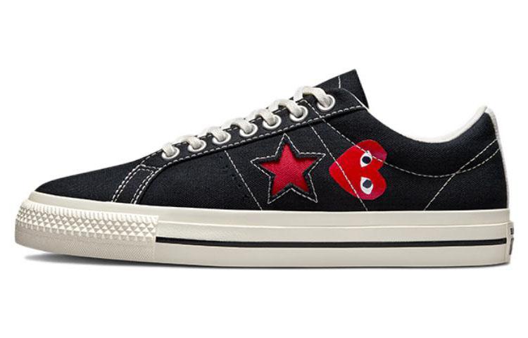Converse One Star Ox Comme Des Garcons Play Black