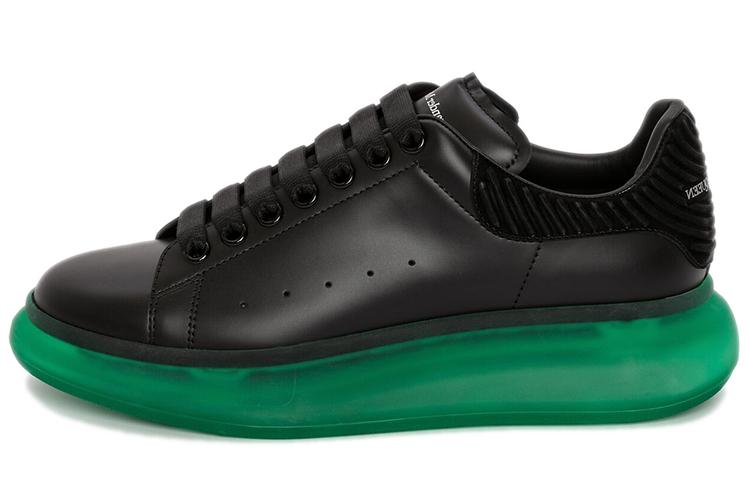 Alexander McQueen Skateboard Shoes Men's Black Green