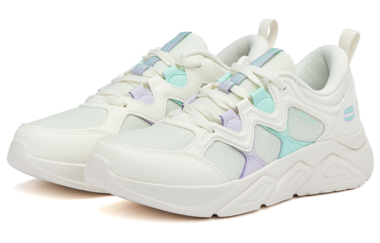 361° Casual Shoes Women's Low-Top Feather White/Wave Green
