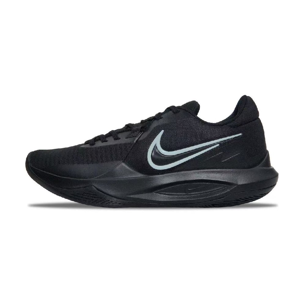 Nike Precision 6 Anti Slip Wear Resistant Low Top Basketball Shoes Men's Black Gray