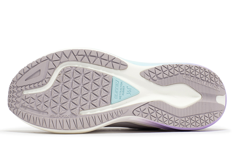 361° Rain Screen Wear-Resistant Slip-Resistant Low-Top Running Shoes Women's Light Plum/Digital Lavender