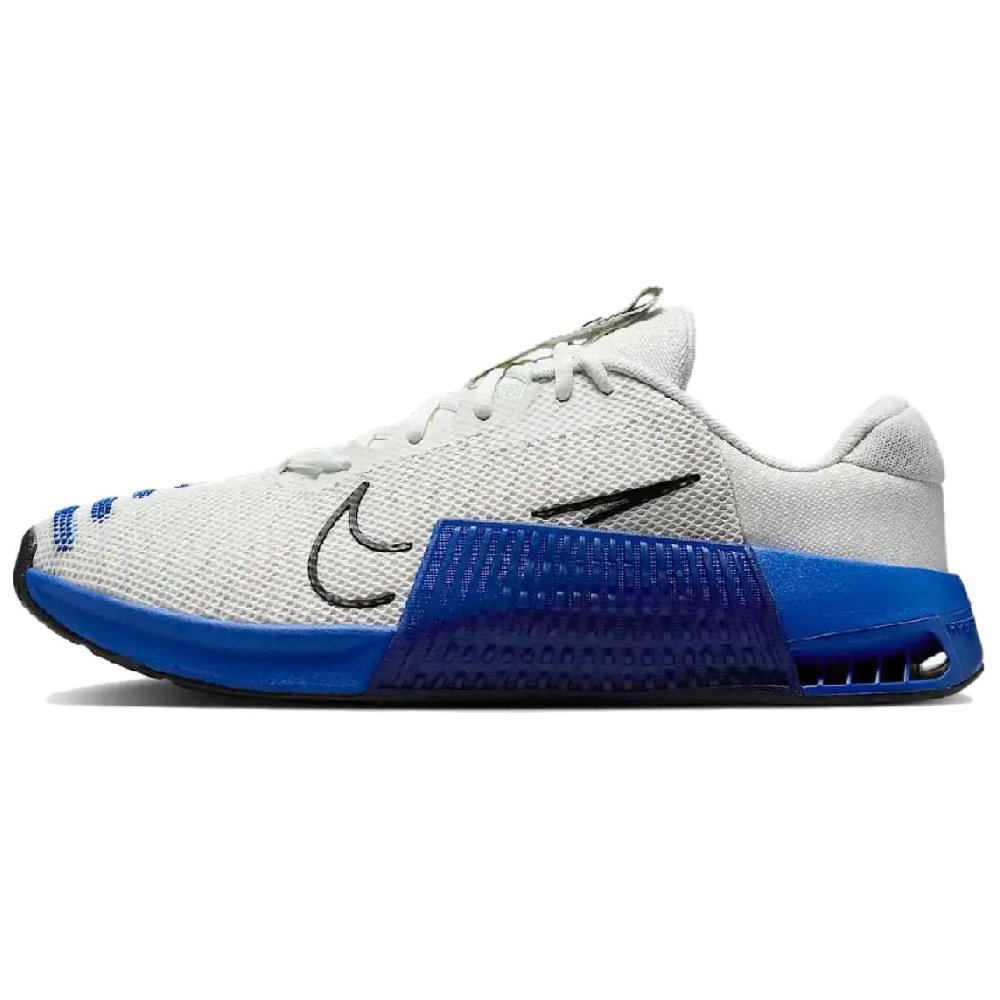 Nike Metcon 9 Anti-Slip Wear-Resistant Low-Top Training Shoes Men's White Blue
