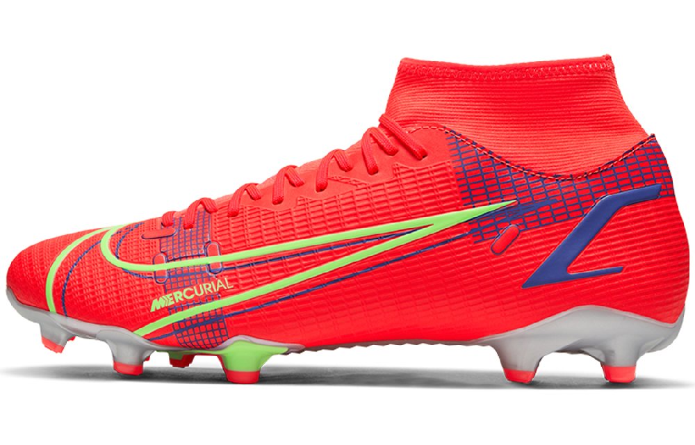 Nike Mercurial Superfly 8 Academy Mg Bright Crimson Indigo Burst