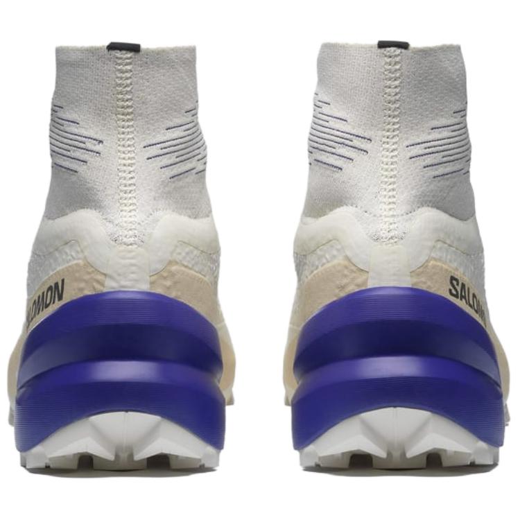 SALOMON SPEEDCROSS ADVANCED Cushioned Wear-Resistant Slip-Resistant Mid-Top Running Shoes Unisex Vanilla