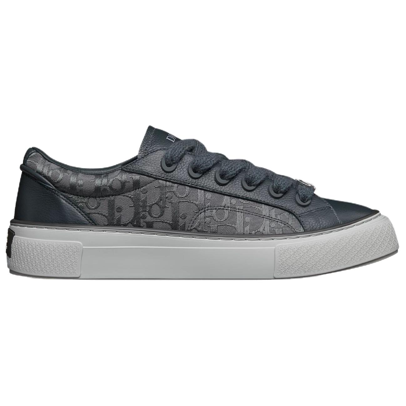 DIOR B33 Spin Low top Skateboard Shoes Men's Gray Limited Edition Numbered Edition