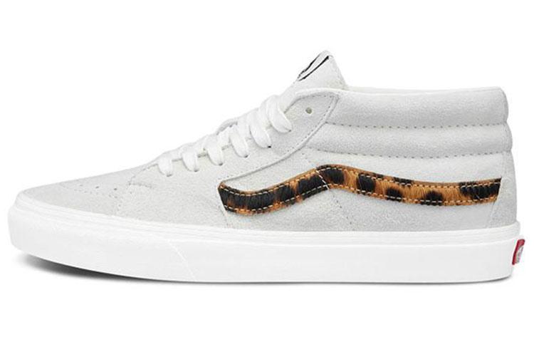 Vans Sk8 Mid Retro Mid Top Casual Canvas Shoes Unisex White