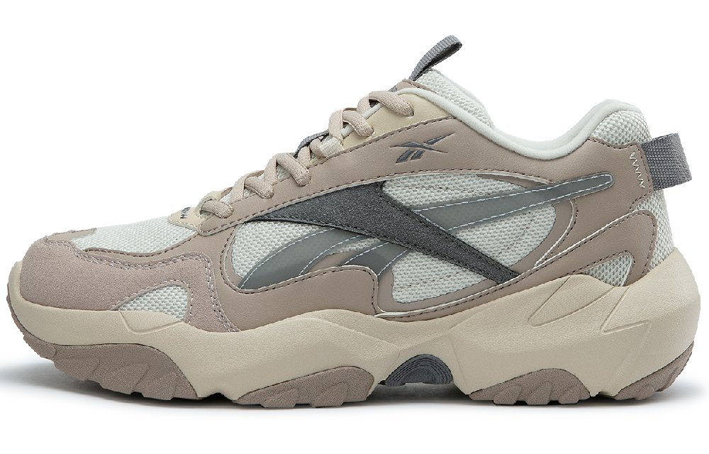 Reebok FLUFFI PUFF CN Low Top Running Shoes Unisex Apricot