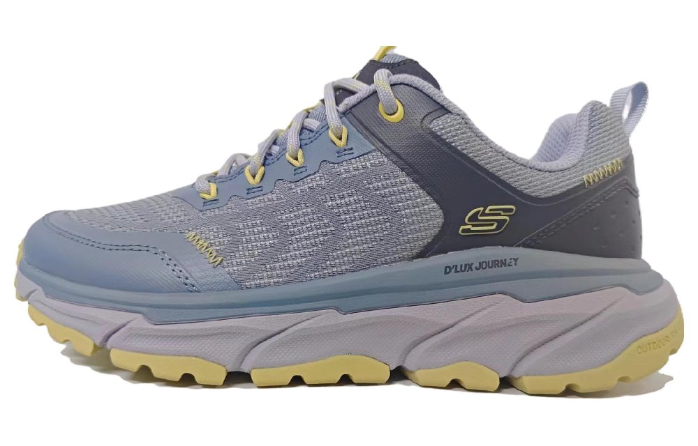 Skechers Lanyin Collection Low-Top Outdoor Shoes Women's Uniform Blue