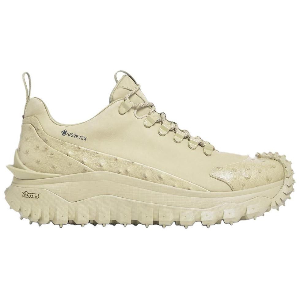 Moncler Trailgrip Waterproof And Lightweight Low Top Outdoor Shoes Men's Beige