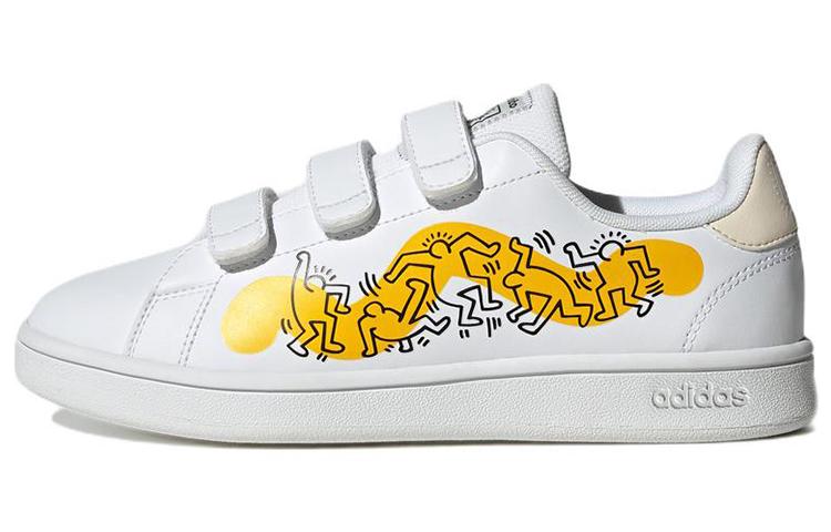 Adidas Neo Advantage . 'White Yellow'