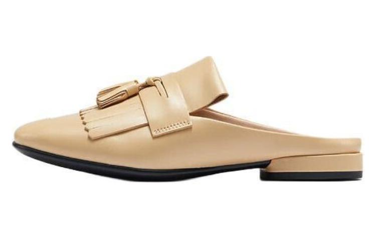 Ecco Wrap-toe Slippers Women's Beige