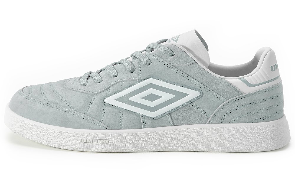 Umbro Skateboard Shoes Unisex Low Top Architectural Gray/Ivory, Spruce Green/Umbro White, Violet Blue/Umbro White, Cream Yellow/Umbro White