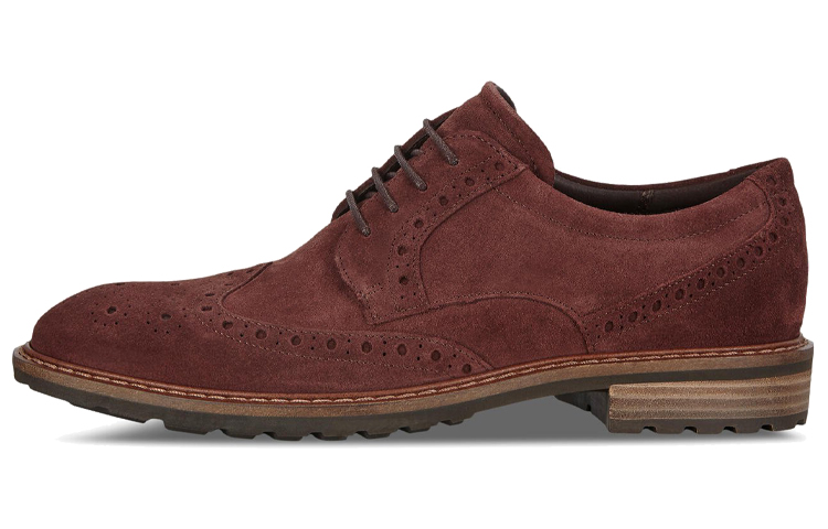 Ecco Vitrus Casual Shoes Men's Burgundy