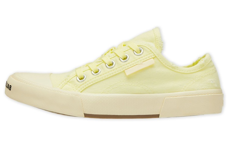 Balenciaga Paris Stylish Skateboarding Shoes Women's Yellow