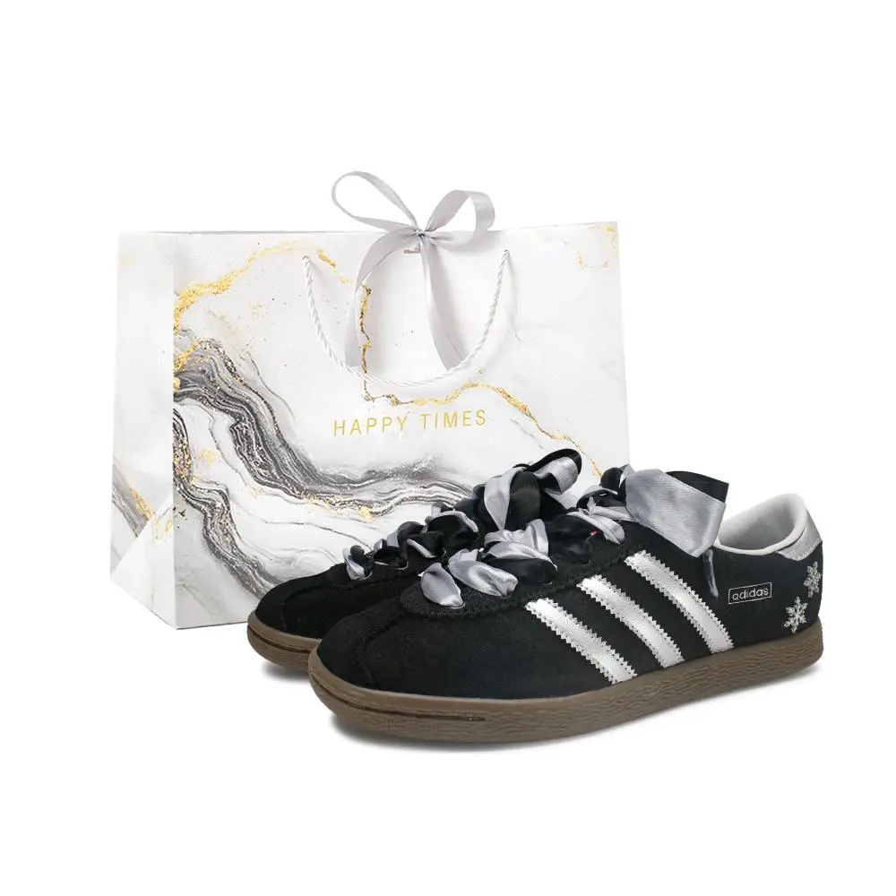 Adidas Originals Stadt Abrasion Resistant Low top German Army Trainers Unisex Silver Black