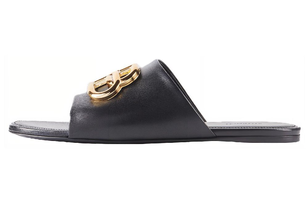 Balenciaga Oval Mules Black Women's