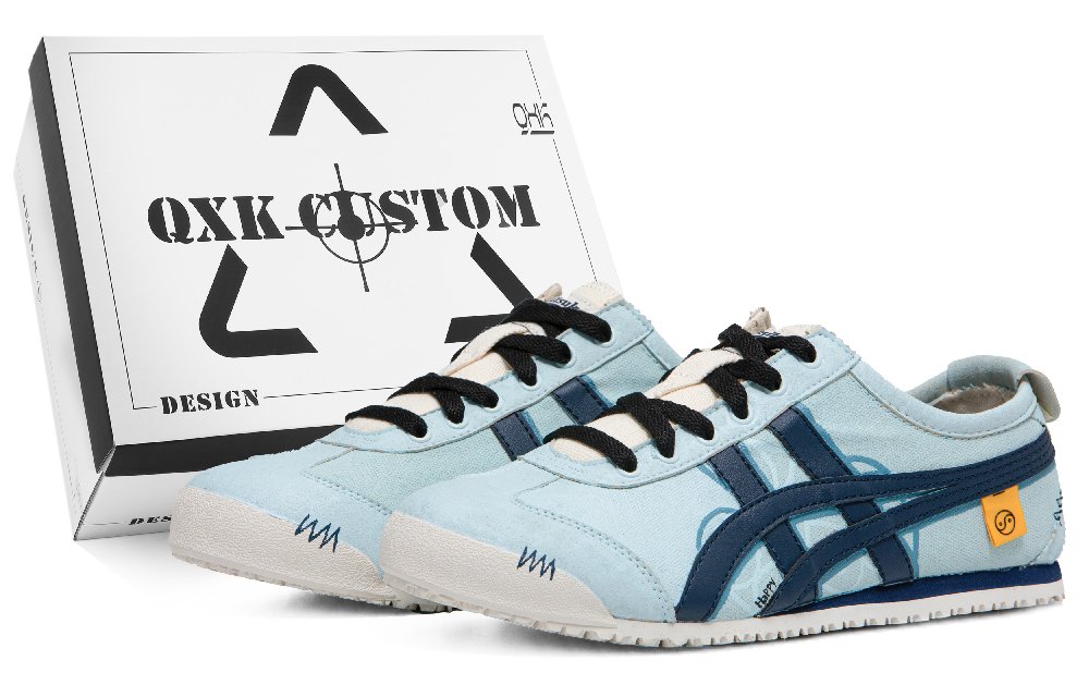 Onitsuka Tiger MEXICO 66 Casual Shoes Unisex Low Top Blue/White