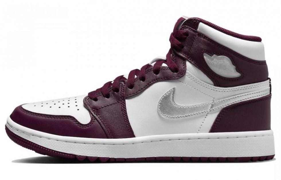 JORDAN 1 Retro High Golf Bordeaux