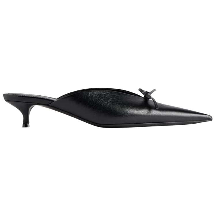 Balenciaga Knife Bow Detailed Mules Women's купить в интернет-магазине Yoocart с быстрой доставкой по России.