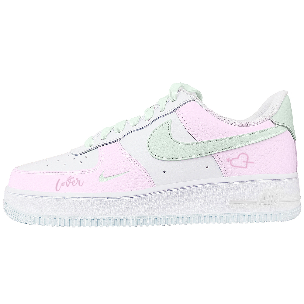 Nike Air Force 1 Slip Resistant Waterproof Low Top Skateboard Shoes Women's White