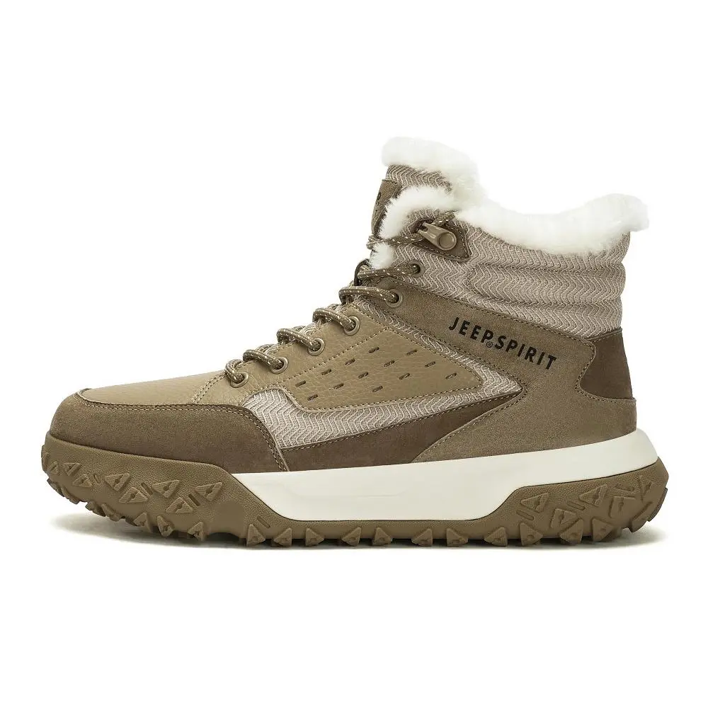 JEEP SPIRIT Crew Outdoor Boots Men's Brown