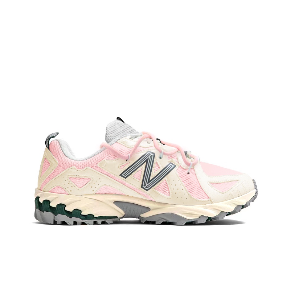 New Balance 610T Abrasion Resistant Low top Hiking Shoes Unisex Yellow Pink