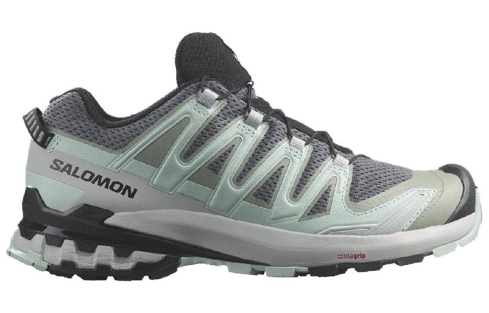 SALOMON XA Pro 3D V9 Cushioning, Wear Resistant Low Top Outdoor Shoes Unisex Green