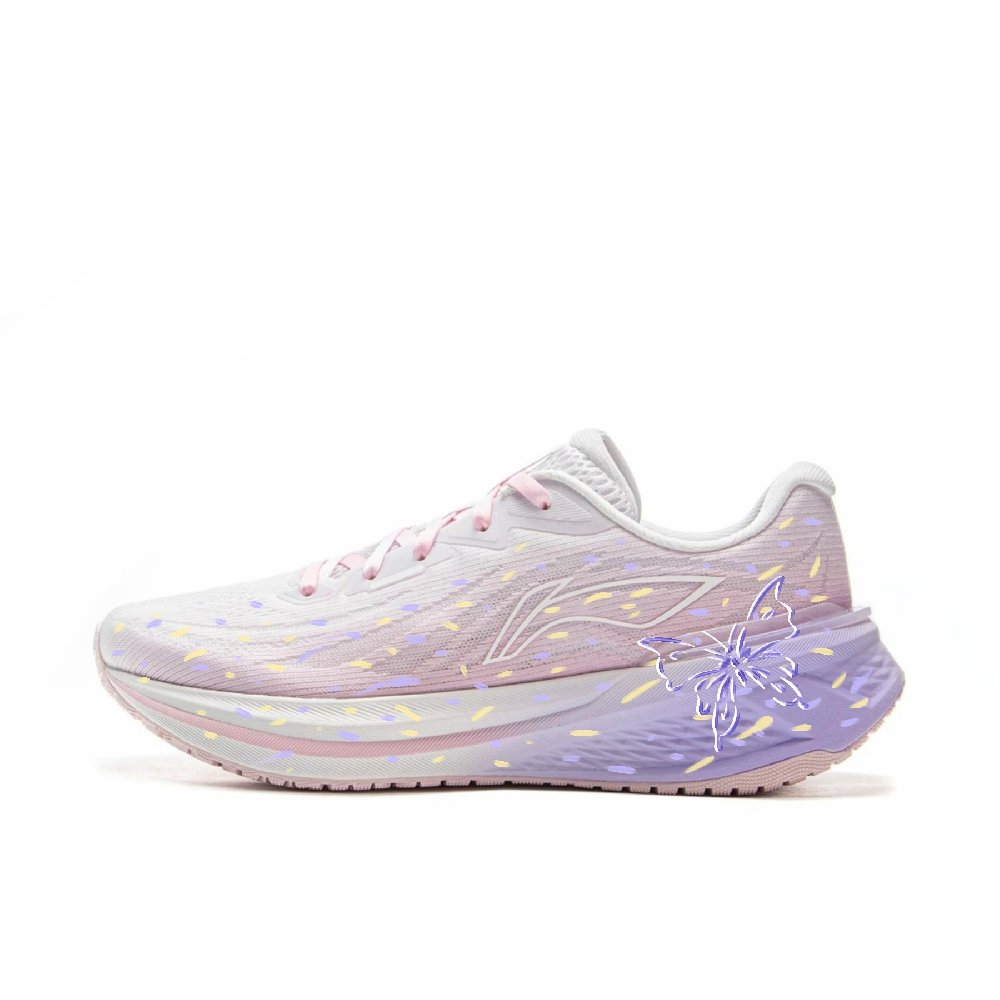 LINING Wu Yue 3.0 Running Shoes Women's Low top Purple