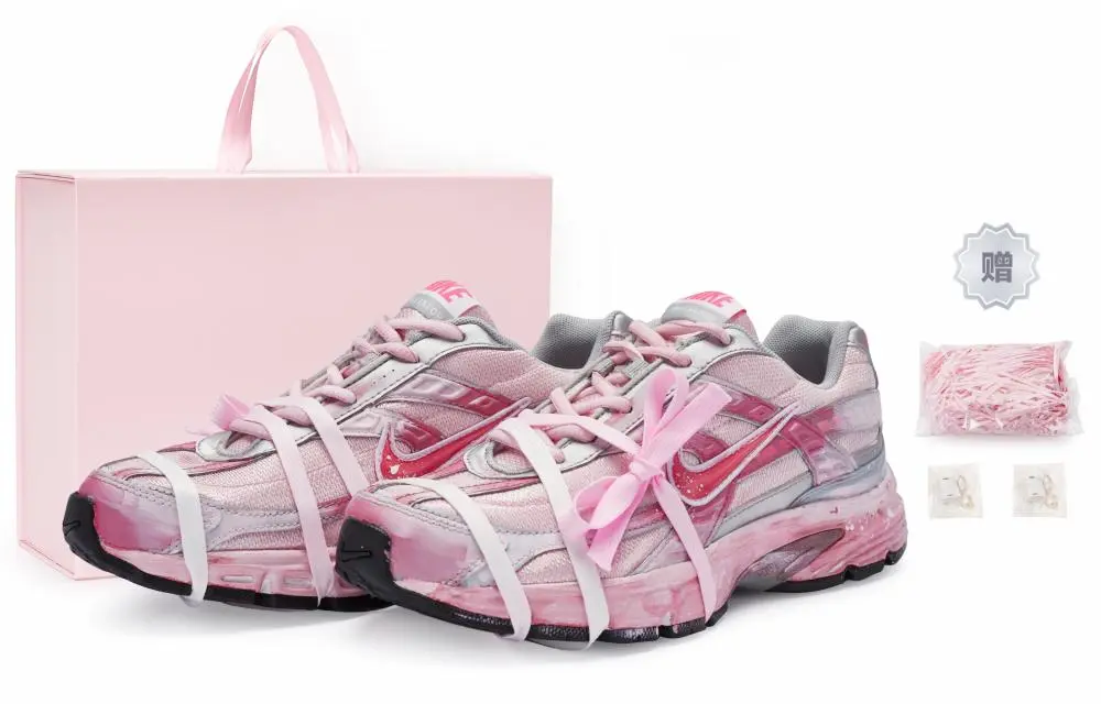 Nike Initiator Breathable And Lightweight Low Top Running Shoes Women's Pink