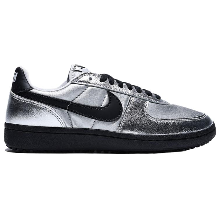 Nike Field General Abrasion Resistant Low Top Casual Shoes Women's Silver