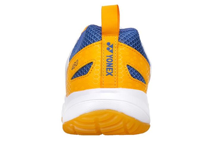 YONEX Power Cushion Badminton Shoes Unisex Low-Top White Navy Blue