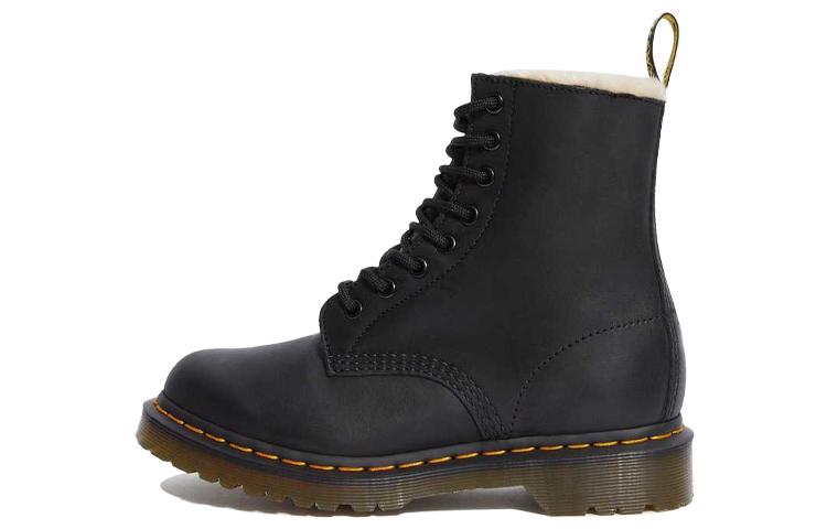 Dr. Martens 1460 Faux Fur Lined Black Women's