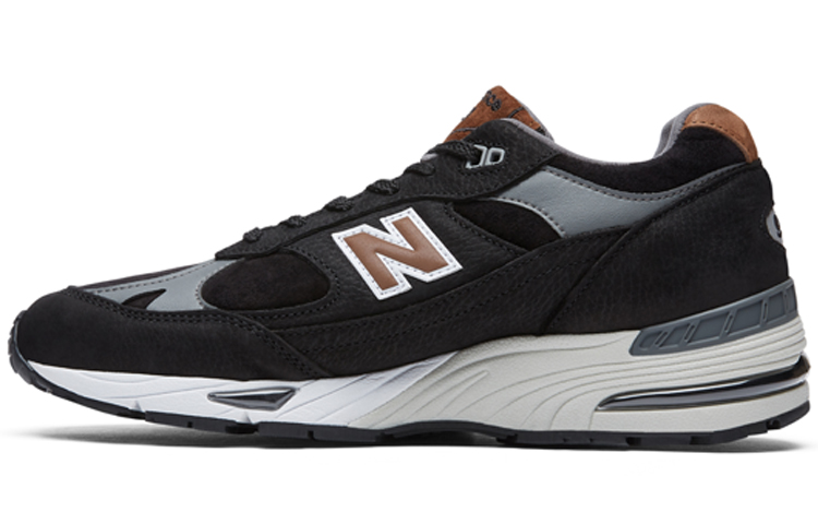 New Balance 991 MiUK Black Grey Brown