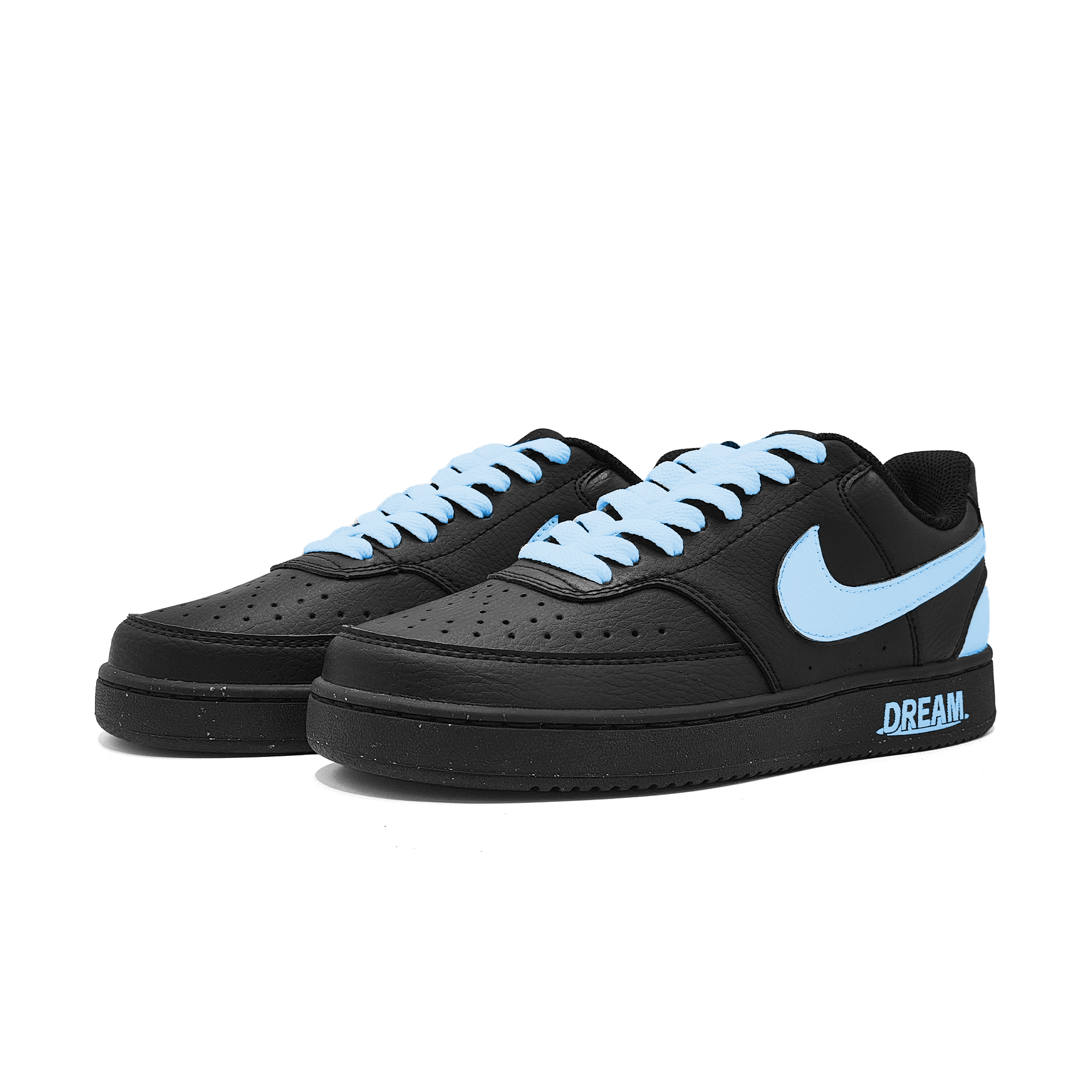 Nike Court Vision Dream Tang Slip Resistant Abrasion Resistant Low top Skateboard Shoes Unisex Blue купить в интернет-магазине Yoocart с быстрой доставкой по России.