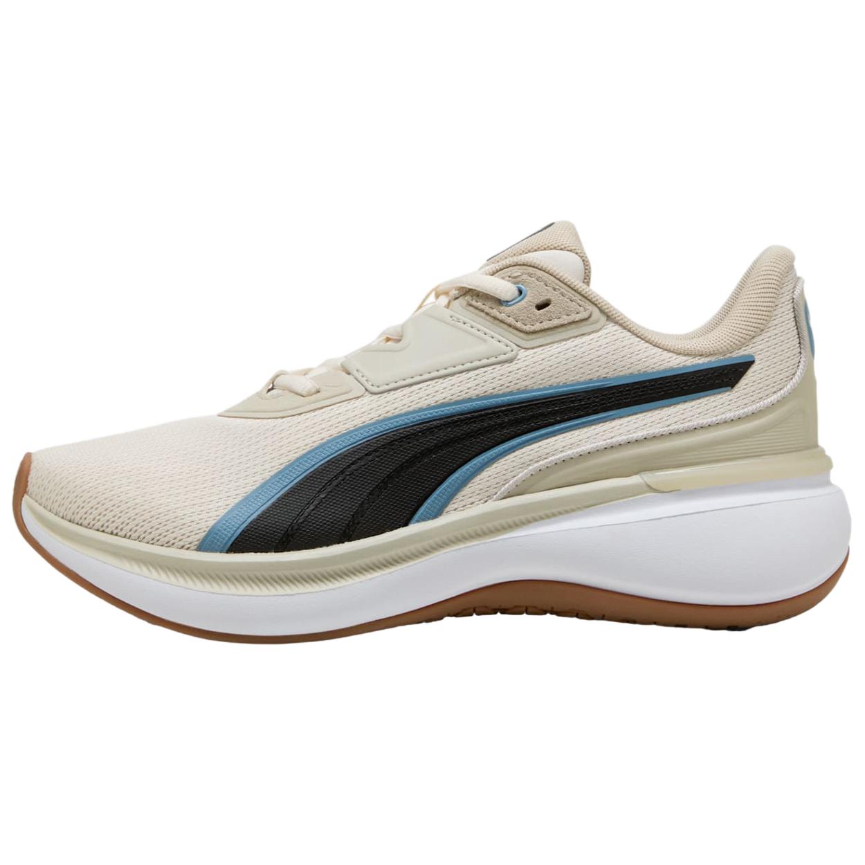 PUMA Softride Breathable Support Running Shoes Men's Beige Black