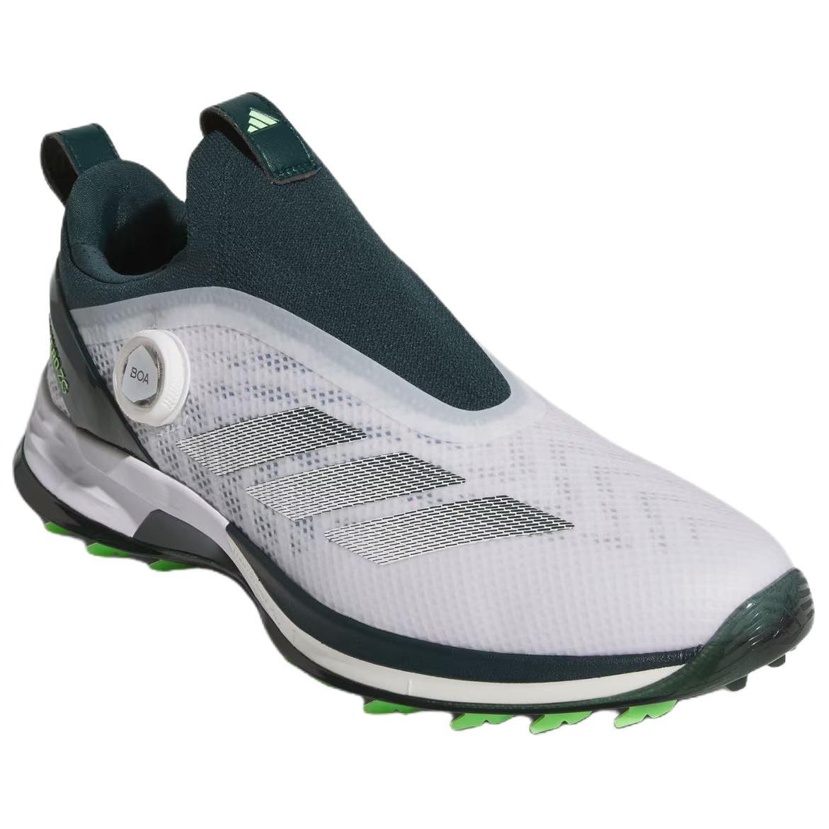 Adidas Adizero ZG Abrasion Resistant Low Top Golf Shoes Men's White Green купить в интернет-магазине Yoocart с быстрой доставкой по России.