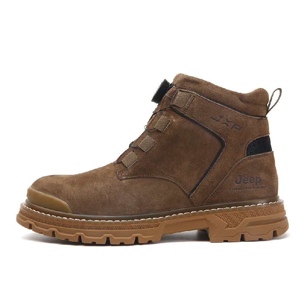 Jeep Martin Boots Men Black