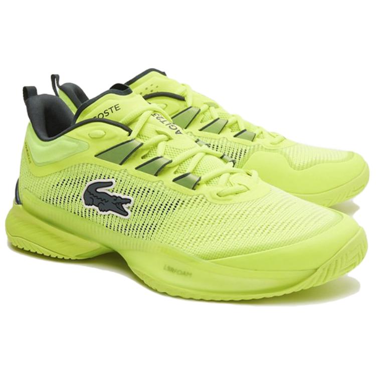 LACOSTE Anti Slip Wear Resistant Low Top Tennis Shoes Men's Green купить в интернет-магазине Yoocart с быстрой доставкой по России.