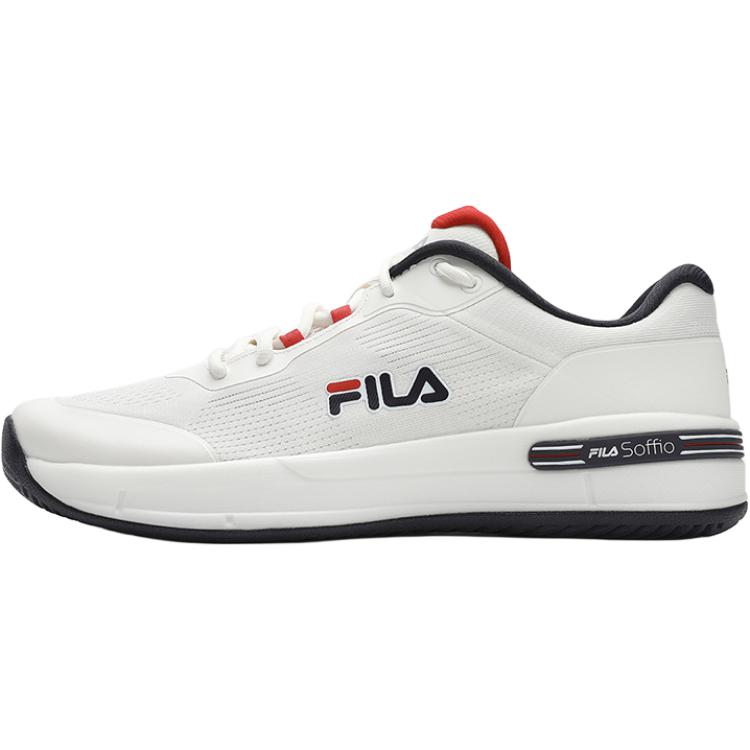 FILA Court Abrasion Resistant Rebound Low top Tennis Shoes Men's White
