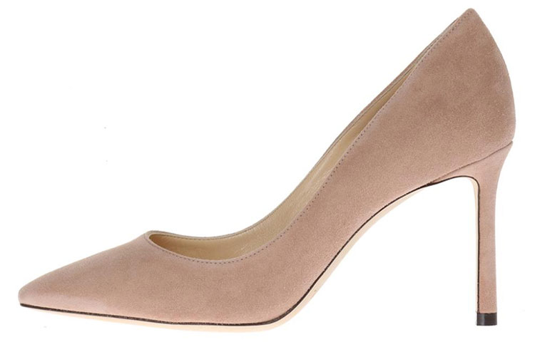 Jimmy Choo Romy 85mm Suede Pumps