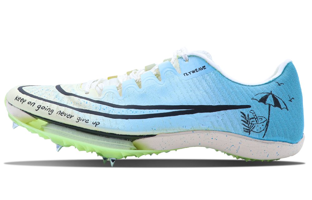 Nike Air Zoom Maxfly Anti-Slip Wear-Resistant Low-Top Running Shoes Unisex Blue