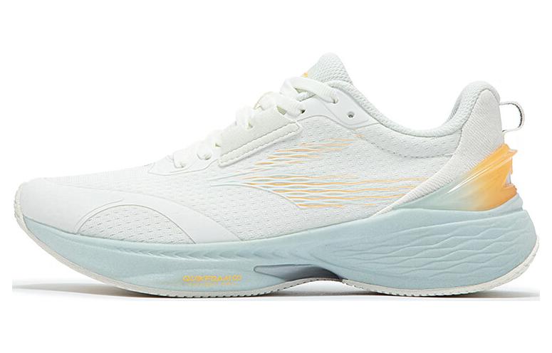 361° Flying Wing 2 Cushioned Slip-Resistant Low-Top Running Shoes Women's White Blue