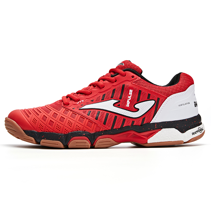 Joma Cushioning Wear-Resistant Low-Top Volleyball Shoes Men's Red