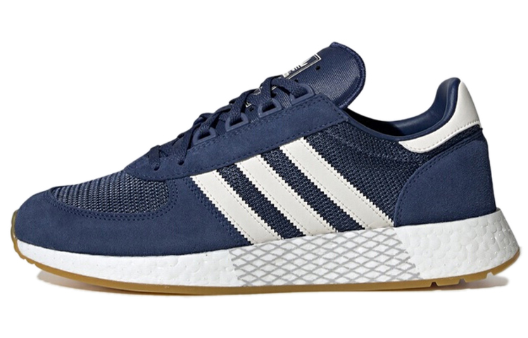 Adidas Marathon Tech Shoes 'Tech Indigo Off White Gum'
