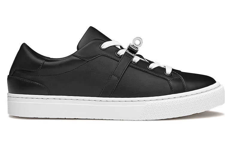 HERMES Low-Top Stylish Skateboarding Shoes Women's Black купить в интернет-магазине Yoocart с быстрой доставкой по России.