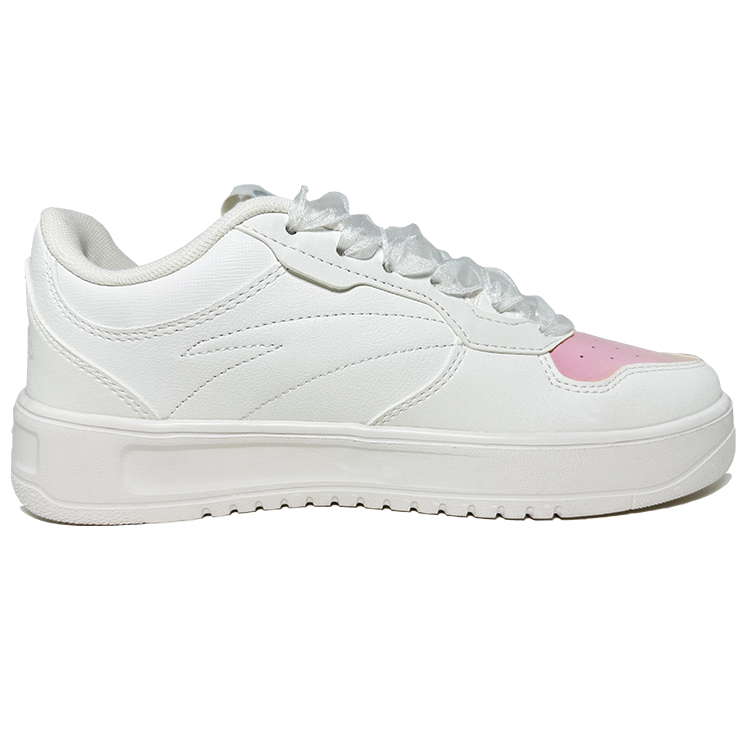 Anta Relaxed Anti Slip Wear Resistant Low Top Skateboard Shoes Women's White Pink купить в интернет-магазине Yoocart с быстрой доставкой по России.