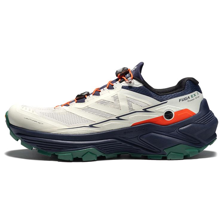 KAILAS FUGA EX3 Running Shoes Women's Low-Top Unbleached Original Color/Midnight Blue