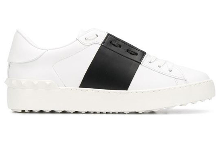 Valentino Open Low Top Stylish Skateboarding Shoes Women's White