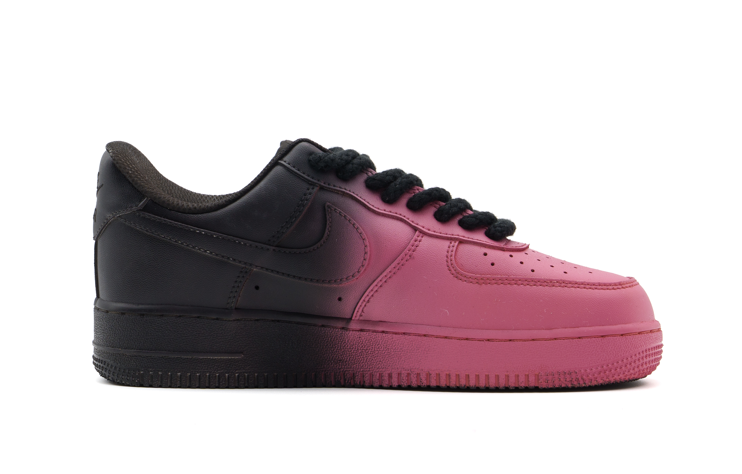 Nike Air Force 1 Abrasion Resistant Height Increasing Low top Skateboard Shoes Unisex Barbie Pink