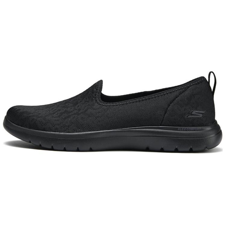 Skechers On-The-GO Fle Cushioning Breathable Lightweight Low-Top Casual Shoes Women's Black